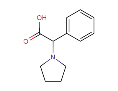 Phenyl-(1-pyrrolidinyl)-essigsaeure