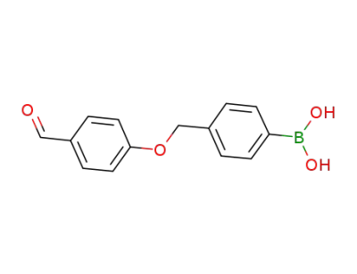 (4-((4-formylphenoxy)methyl)phenyl)boronic acid