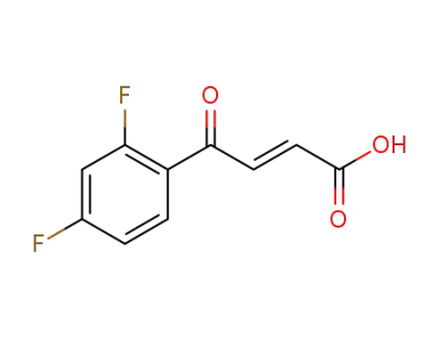 trans-4-(2,4-difluorophenyl)-4-oxo-2-butenoic acid