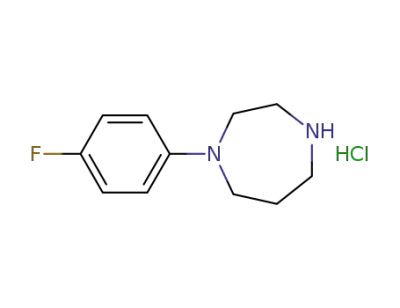 1-(4-fluorophenyl)-1,4-diazepane hydrochloride salt