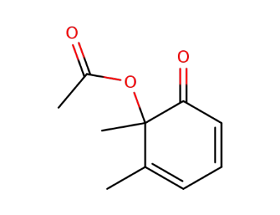 (RS)-6-Acetoxy-5,6-dimethyl-2,4-cyclohexadien-1-on