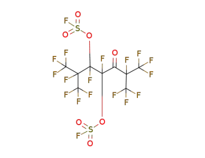 Perfluoro-4,5-bisfluorosulfonyloxy-2,6-dimethylheptane-3-one