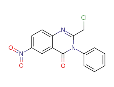 2-(chloromethyl)-6-nitro-3-phenylquinazolin-4(3H)-one