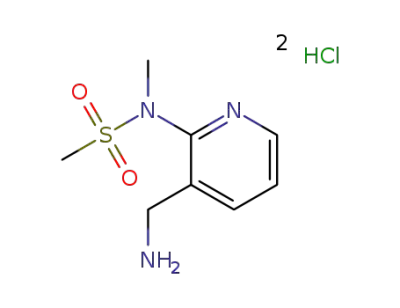 N-(3-aminomethyl-pyridin-2-yl)-N-methyl-methanesulfonamide dihydrochloride