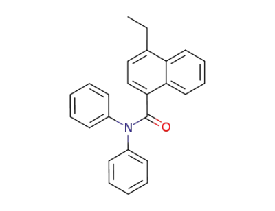 N,N-diphenyl-4-ethyl-1-naphthalenecarboxamide