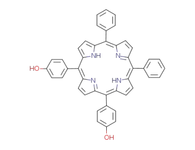 5,10-Bis(4-hydroxyphenyl)-15,20-diphenylporphyrin