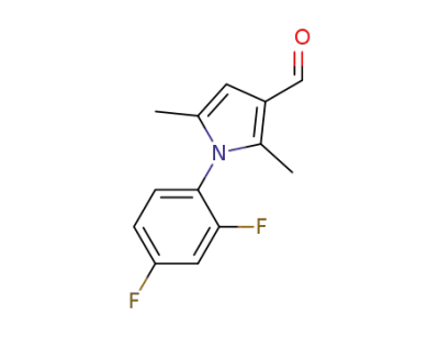 1-(2,4-difluorophenyl)-2,5-dimethyl-1H-pyrrole-3-carbaldehyde
