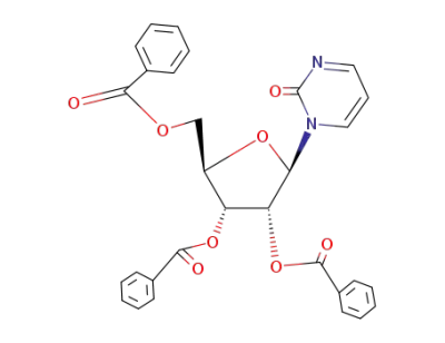 (2R,3R,4R,5R)-2-((benzoyloxy)methyl)-5-(2-oxopyrimidin-1(2H)-yl)tetrahydrofuran-3,4-diyl dibenzoate