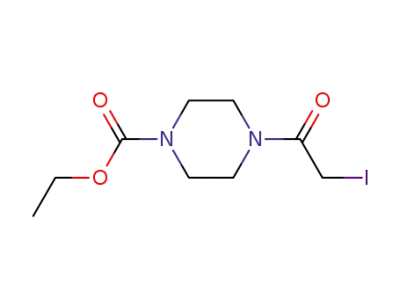 ethyl 4-(2-iodoacetyl)piperazine-1-carboxylate