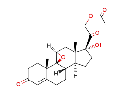 21-acetoxy-9,11β-epoxy-17-hydroxy-9β-pregn-4-ene-3,20-dione